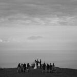 Mount Tamalpais microwedding with nine guests featuring organic and earthy styling natural textures and an intimate outdoor ceremony