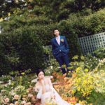 Intimate Micro Wedding at Gamble Garden in Palo Alto, Bay Area, California
